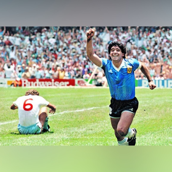 1986 World Cup Argentina Away Jersey Signed By Maradona - Picture 6 of 11